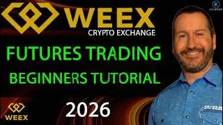 WEEX EXCHANGE -  Futures trading beginners tutorial 2024 - How to leverage trade crypto futures