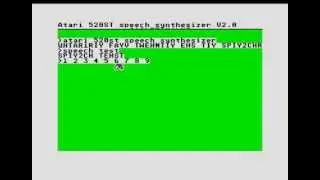 atari 520ST speech synthesizer v2.0 for Atari ST