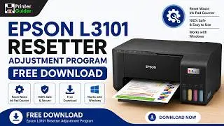 Epson L3101 Resetter Adjustment Program Free Download without Password | Printer Guider