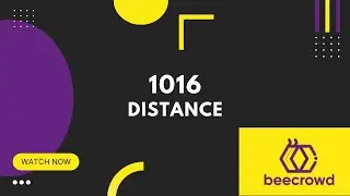 1016 - Distance | Beecrowd Problem Solution Tutorial | Md Maruf Sarker