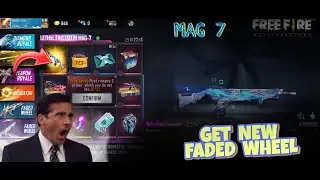 I Got New Faded Wheel Mag7 Skin In Free fire | New Free Fire Event | New Mag7 Skin | New FF Event ||