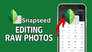 How to Edit Raw Photos in Snapseed 2024?