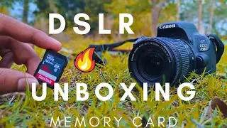 DSLR Memory card unboxing |DSLR 32 GB MEMORY Card Unboxing|🔥 DSLR 200D review| DSLR Camera