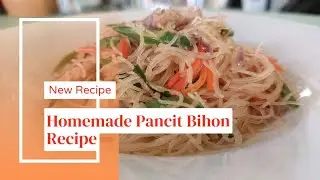 Homemade Filipino 'Pancit Bihon' Noodles!|Easy Step-by-step Guide!