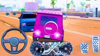 4X4 SUV Uber Driving 🚑🚧🚘Taxi Sim 2023 - Car Games 3D Android iOS Gameplay