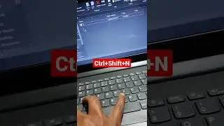 how to create a new folder?shortcut of making new folder. 