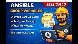 Ansible Group Variables Explained 🔥 | group_vars & host_vars Full Guide | Session 10 | DevOps Course