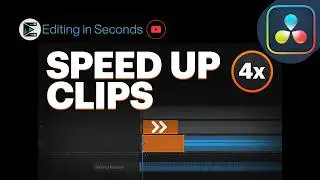 How to Speed Up a Clip in DaVinci Resolve