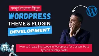 How to Create Shortcode in Wordpress for Custom Post Type to Display Posts || Plugin Development