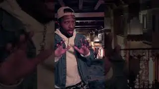 Melo rapping inside the Fairmont