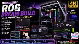 FULL ROG RGB BLACK GAMING PC BUILD 2026 | AMD RYZEN 9 9950X3D | ROG RTX 5090 ASTRAL + X870E EXTREME 