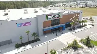 Drone footage of Main Event in Wesley Chapel, FL