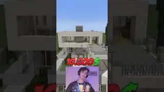 КАКОЙ ДОМ В МАЙНКРАФТЕ ВЫБЕРЕШЬ ТЫ #майнкрафт #minecraft  #shorts