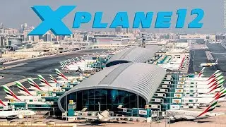 X-Plane 12.05b3 FF B767-300ER EMIRATES Flight Ops Live