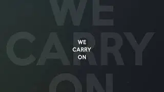 Matthew Black - We Carry On (Official Lyric Video)
