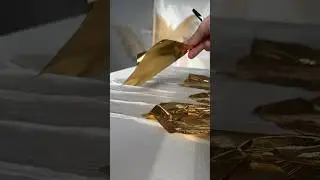 Золотые слитки в ваш интерьер #art #дизайнинтерьера #декор