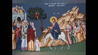 Вместо колесницы - осленок, вместо свиты - простые рыбаки...