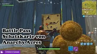 Fortnite - Schatzkarte von Anarchy Acres - BPS 3 [GER|Guide|#004]