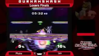 Durham Smash Bi Weeklies #15 - Phake [Marth] vs Lev [Fox] - Loser's Finals
