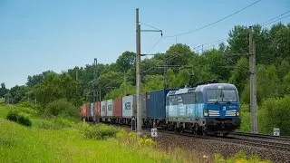 Pociągi Vlaky Dlouhá Trebová 2025 