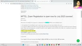NPTEL Course Registration and Mentor Selection