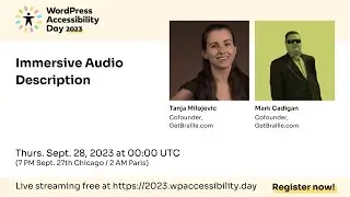 Immersive Audio Description