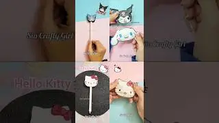 KUROMI or HELLO KITTY 🤩#shots #shorts #trending #youtubeshorts #sanrio #kuromi #hellokitty #diy