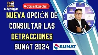 🚨New option to check SUNAT deductions for 2024 | Updated