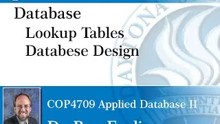 Database - Lookup Tables