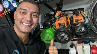 TENHO QUE FAZER VÁCUO EM AR CONDICIONADO NOVO OU USADO? QUAL BOMBA DE VÁCUO USAR