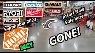 What is left over from Home Depot Labor Day Sales!!