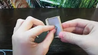 КАК СДЕЛАТЬ ТЕЛЕФОН ИЗ СПИЧЕЧНЫХ КОРОБКОВ/ задание по английскому языку/ 😀
