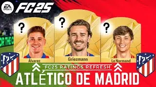FIFA 25: ATLÉTICO MADRID PLAYER RATINGS REVEALED! Griezmann, Alvarez, Oblak 😱🔥