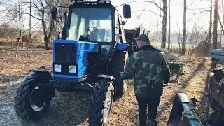 ЕСЛИ НЕ ПОМЕНЯЛ БЫ МАСЛО В  ТРАКТОРЕ МТЗ 82.1 ? ЭТО надо видеть !