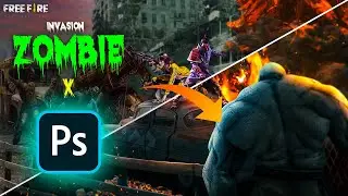 I Created A Poster for Upcoming Mode of FreeFire || Invasion Zombie Mode