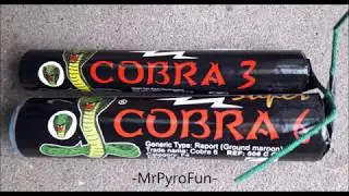 cobra 3 vs cobra 6 in de tunnel + slow motion -- cobra 3 vs cobra 6 in the tunnel + slow motion