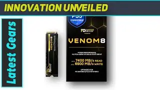 Fantom Drives VENOM8 2TB SSD NVMe Gen 4 M.2 2280 PS5 SSD 2TB: The Ultimate Gaming Upgrade!