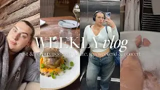 weekly vlog…a few days in london & solo spa staycation☁️