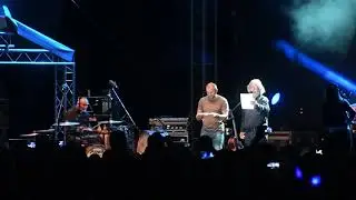 Jarek Nohavica a Peter Punto Remiš (Slniečko) na festivale Lodenica