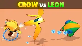CROW vs LEON | 21 Tests | Best LEGENDARY in Brawl Stars!