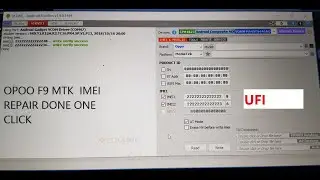 OPPO F9 MTK  IMEI REPAIR