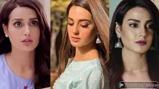 Iqra aziz sy jany kon sy dresses k sath kon sy earrings carry kary