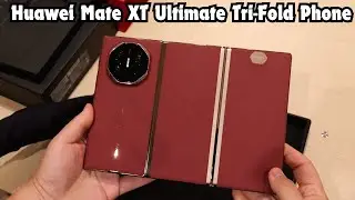 Huawei Mate XT Ultimate Tri-Fold Phone | UNBOXING & Hands-on FULL REVIEW