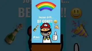 How to Easily Get Rid of That Pesky Joycon Drift #shorts