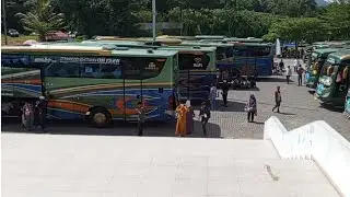 Sebanyak 11 bus ALS mengantar calon jamaah haji hari ini