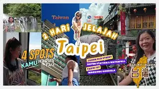 Jelajah Taiwan #5 Taipei : Shifen Station &Waterfall, Jiufen Old Street, Taipei 101, Maokong Gondola