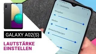 Samsung Galaxy A02 A02S Lautstärke einstellen