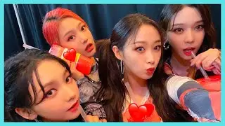 ITZY surprised aespa with a simple gesture to show their support