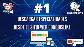 Descargar especialidades desde el Sitio WEB #1 #ConquisLike🏆