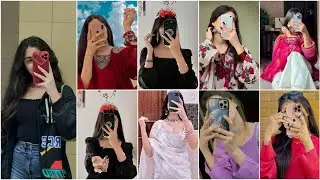 🦋💕mirror poses || girls poses 🦋❤💜girls dpz 🥰cute mirror pic 🎋🤩💟dp photo dp pic dpz collection✨🌈 153